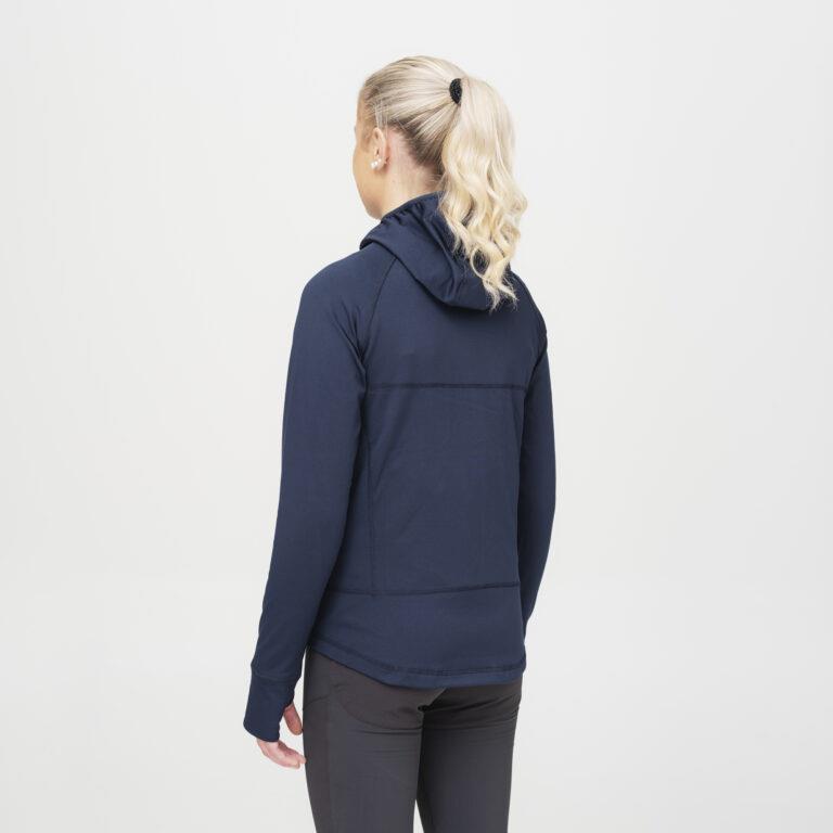 HeatX Heated Anyday Ziphood Womens Navy/Blue XS