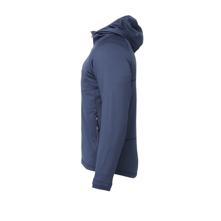 HeatX Heated Anyday Ziphood Mens Navy/Blue XXL