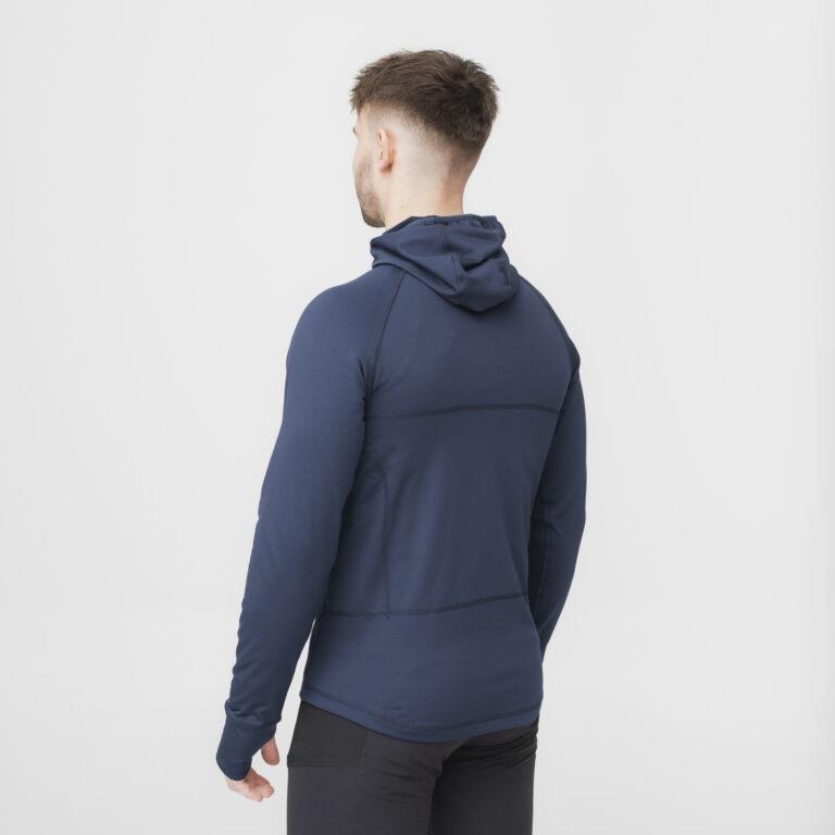 HeatX Heated Anyday Ziphood Mens Navy/Blue S