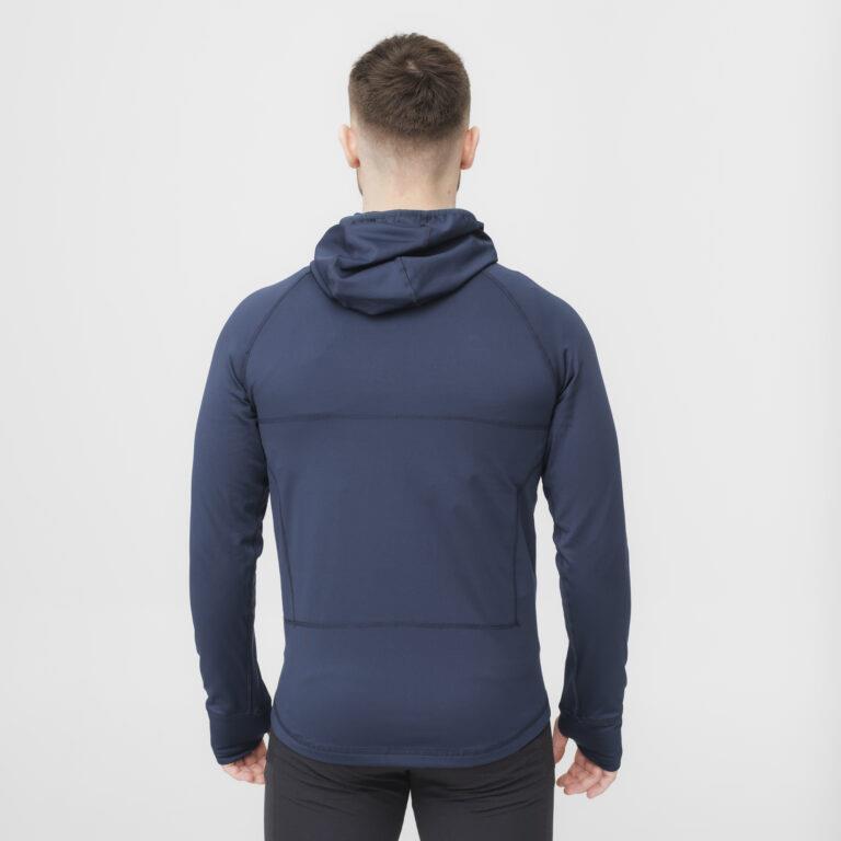 HeatX Heated Anyday Ziphood Mens Navy/Blue S