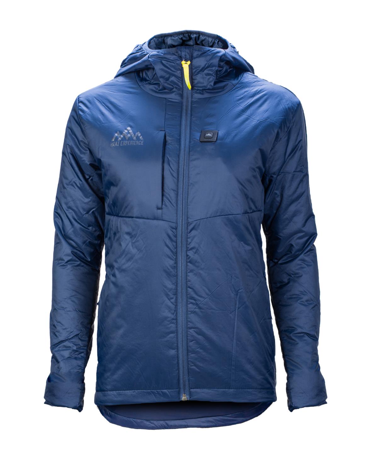HeatX Hybrid Женская куртка с подогревом, темно-синяя, XS