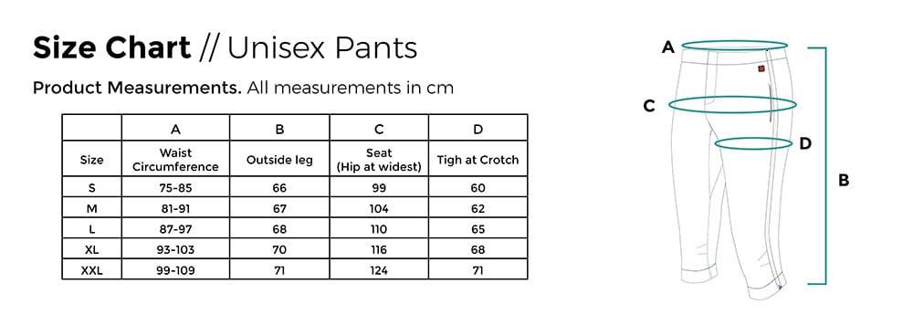 HeatX Heated Knee Pants XL