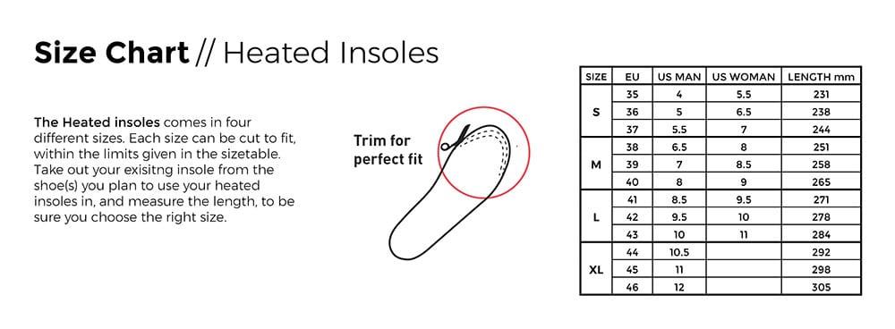 HeatX Heated Insoles L