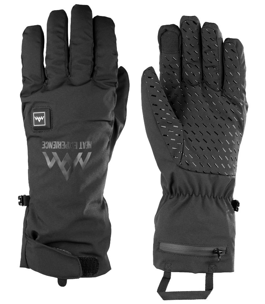 HeatX Heated Everyday Gloves, Black, XS