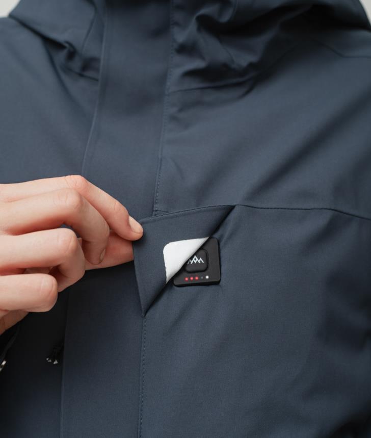 HeatX Heated Oslo Coat Womens-NEW M