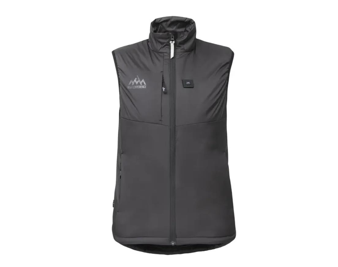 HeatX Heated Outdoor Vest Womens, Black, L