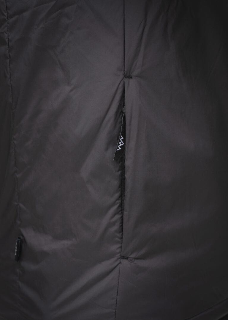 HeatX Outdoor Apsildāma veste vīriešiem, melna, XXL