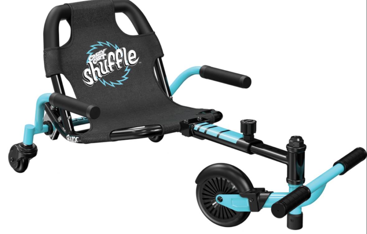 Razor Crazy Cart Shuffle, Black