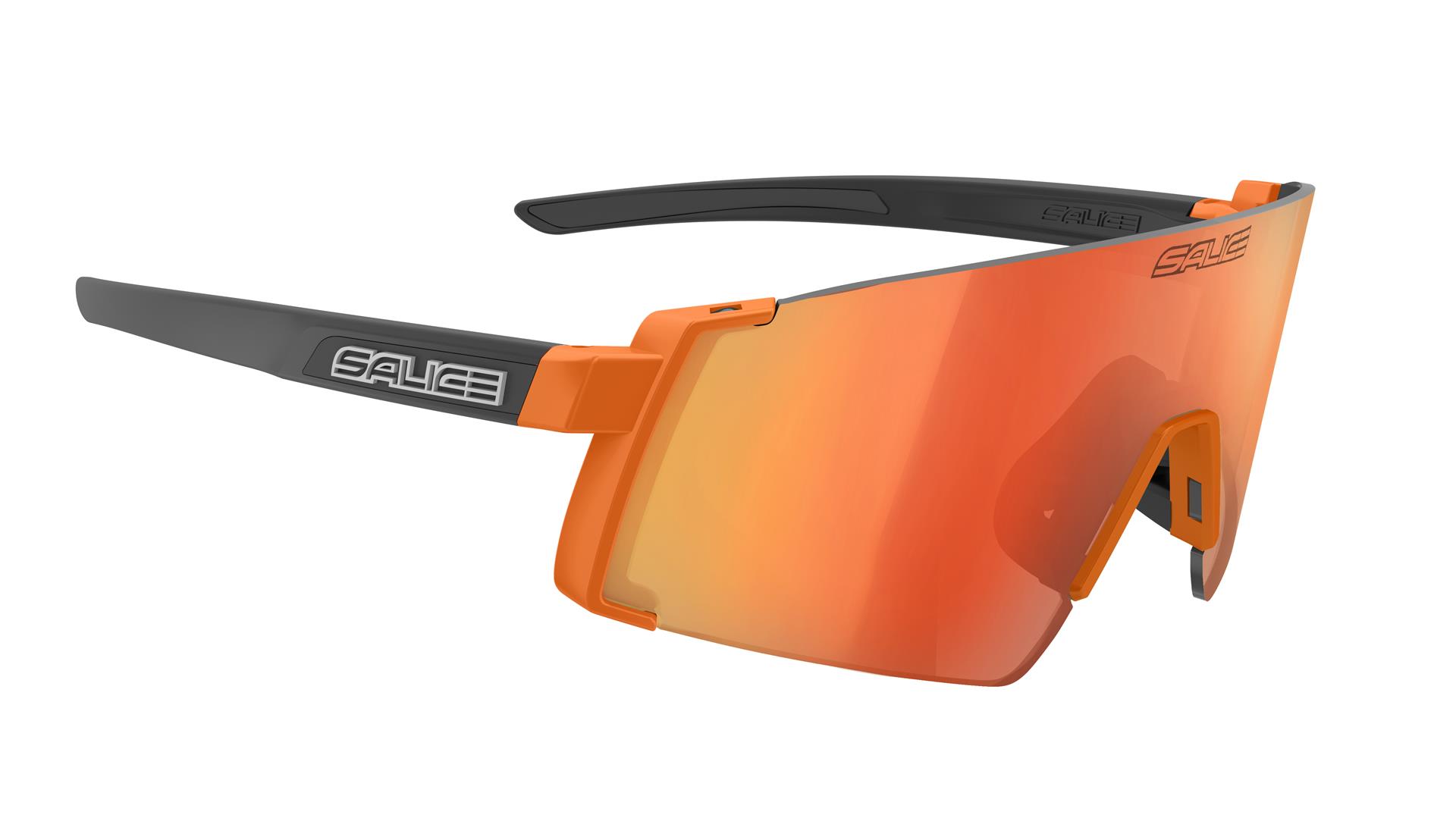 Salice 027RW Спортивные солнцезащитные очки, красные/оранжевые