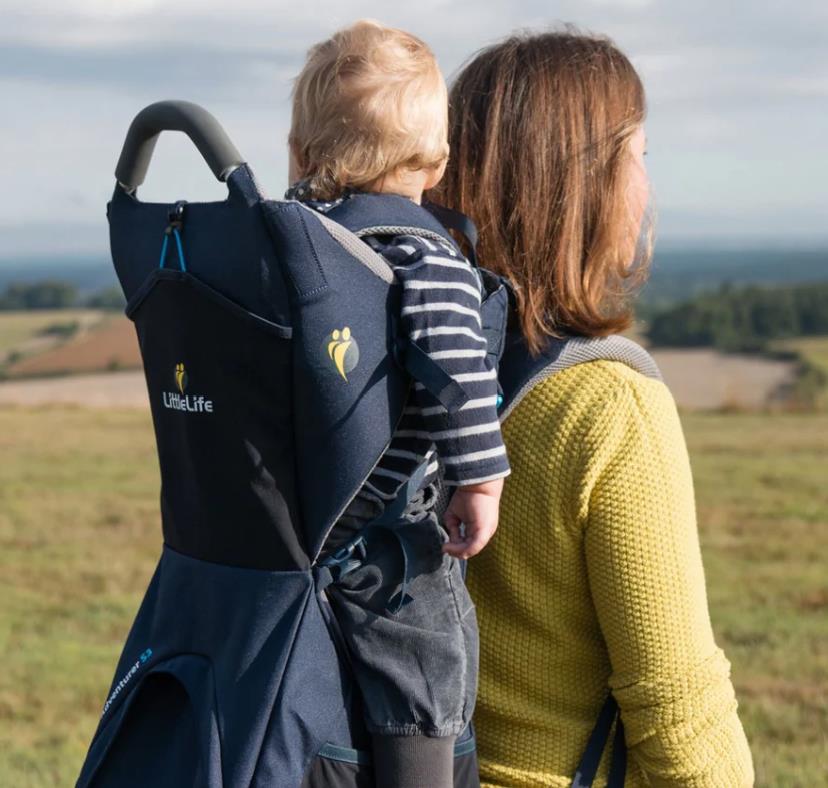 LittleLife Adventurer S3 vežimėlis vaikui, karinis jūrų laivynas