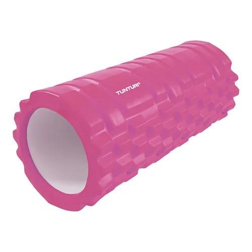 Tunturi Yoga Foam Grid Roller Массажный ролик из пеноматериала, 33 см, Розовый