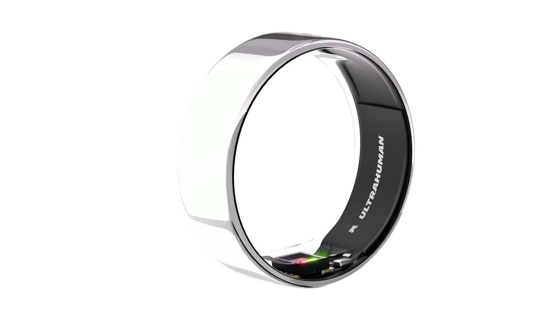 Ultrahuman Air ring, Silver, 06