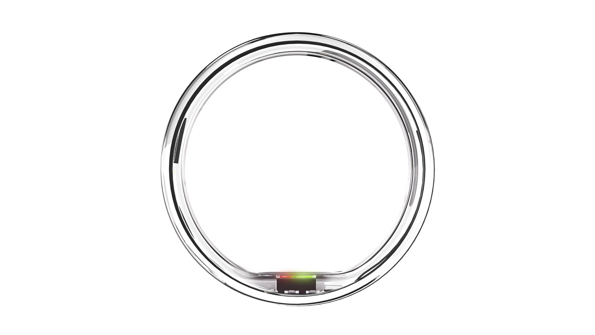 Ultrahuman Air ring, Silver, 08