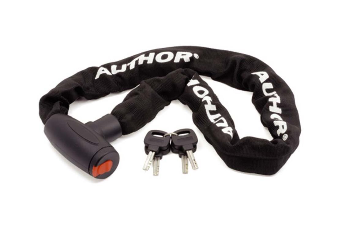 Author Cable lock ACHL-55, 8x900mm, Black