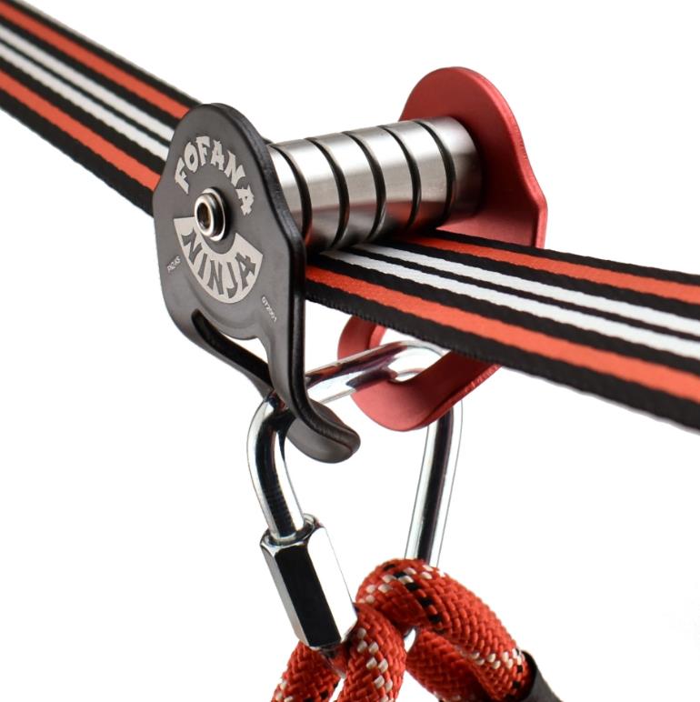 Fofana Ninja Slider Zipline Pulley Kit, 20m