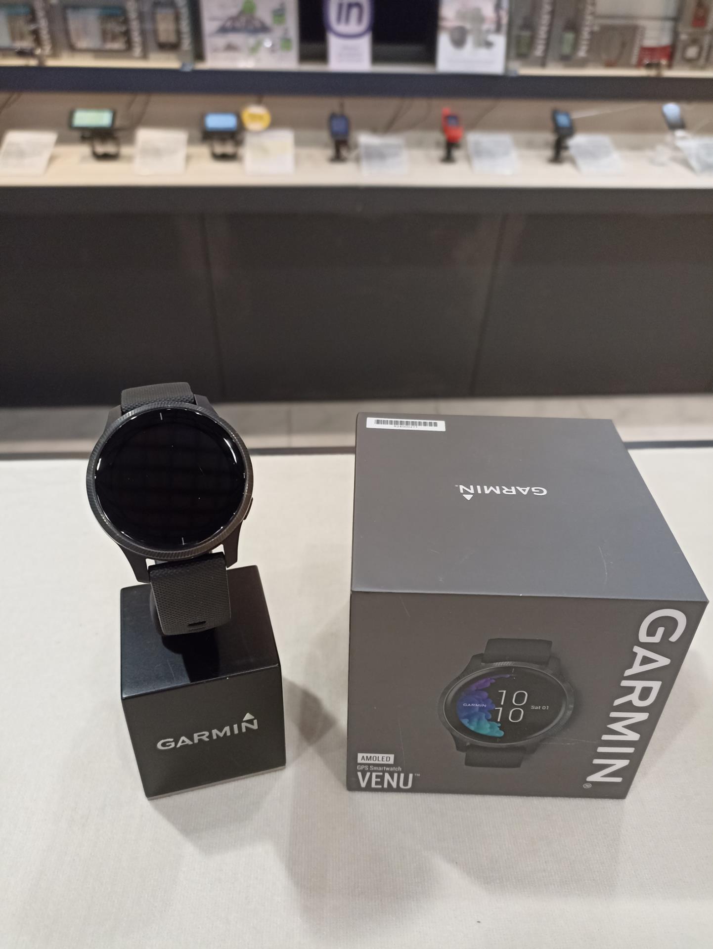 DEMO Garmin Venu, GPS, Wi-Fi, Black/Slate, E.EU