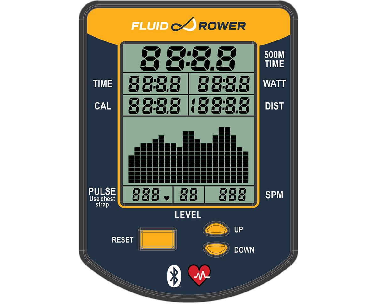 Fluid Rower Evolution E350 Airēšanas trenažieris, Sudraba