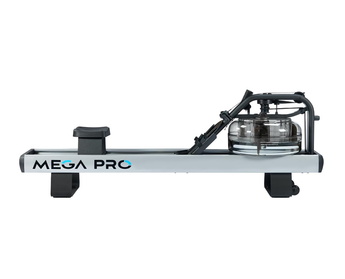 Fluid Rower Mega Pro XL Sõudemasin, Hõbedane