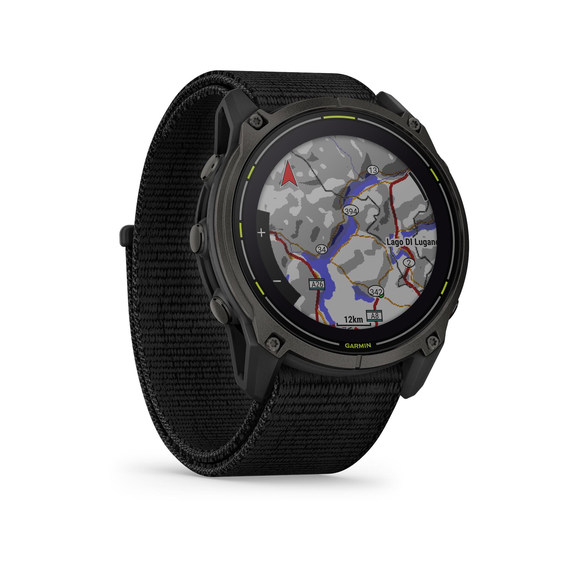 Garmin Enduro 3 GPS Смарт-часы, черный