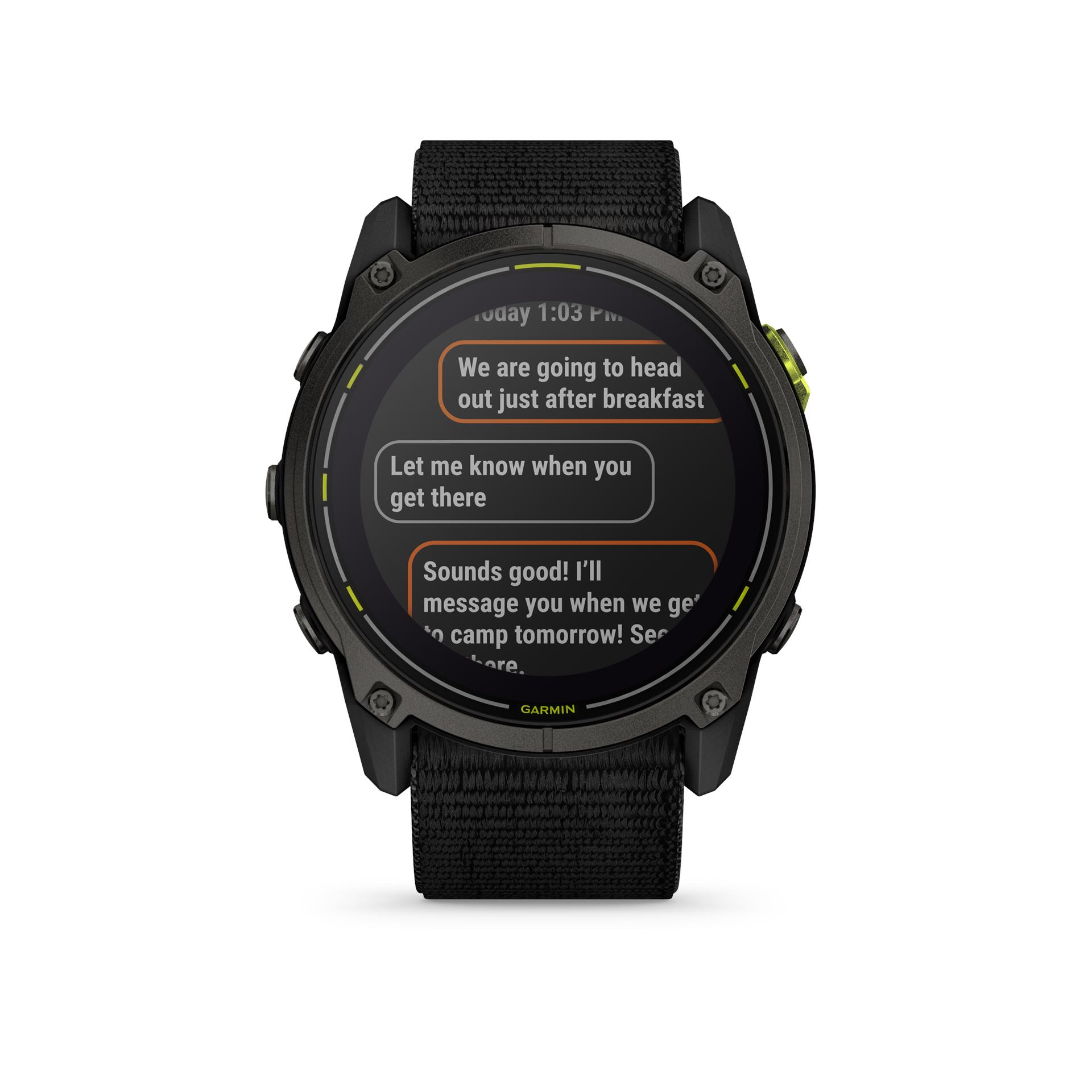 Garmin Enduro 3 GPS Смарт-часы, черный