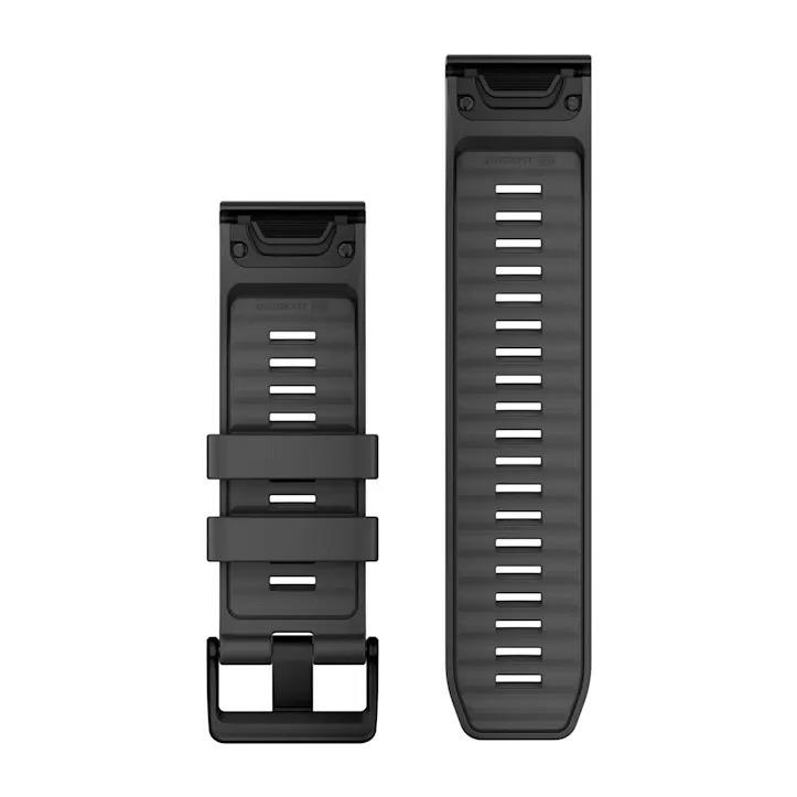 Garmin QuickFit 26mm Silicone Watch Band, Graphite