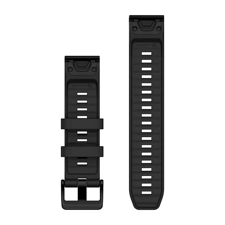 Garmin QuickFit 22mm Silikoninės laikrodžių apyrankės, Juoda