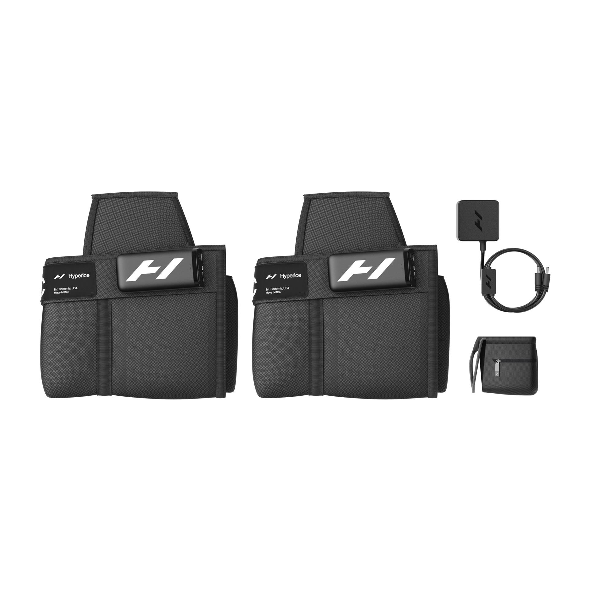 Hyperice Normatec Premier Package Vibrating Leg Massage System, Short, Pair, Set