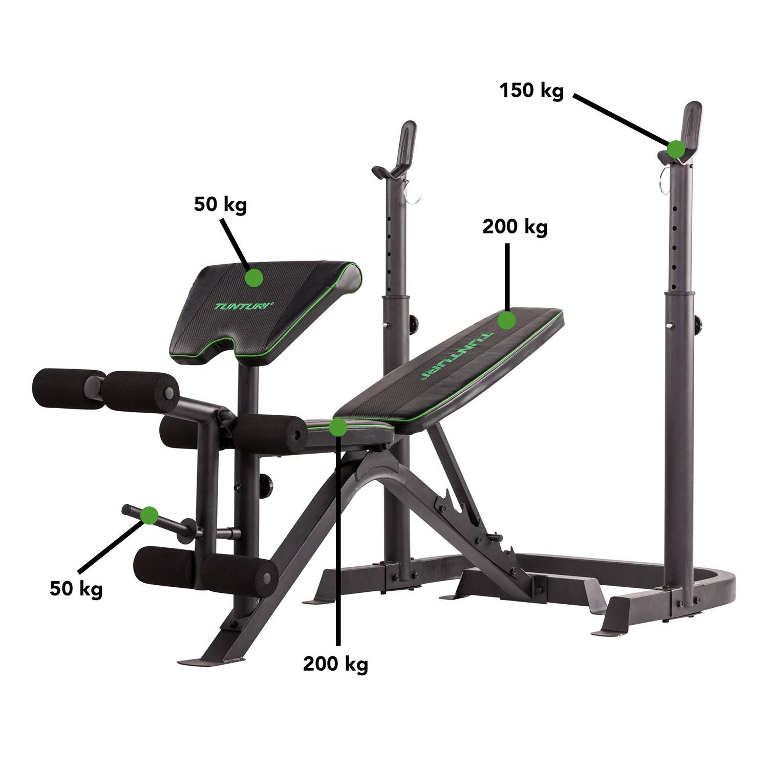 Tunturi WB50 Mid Width Weight Bench