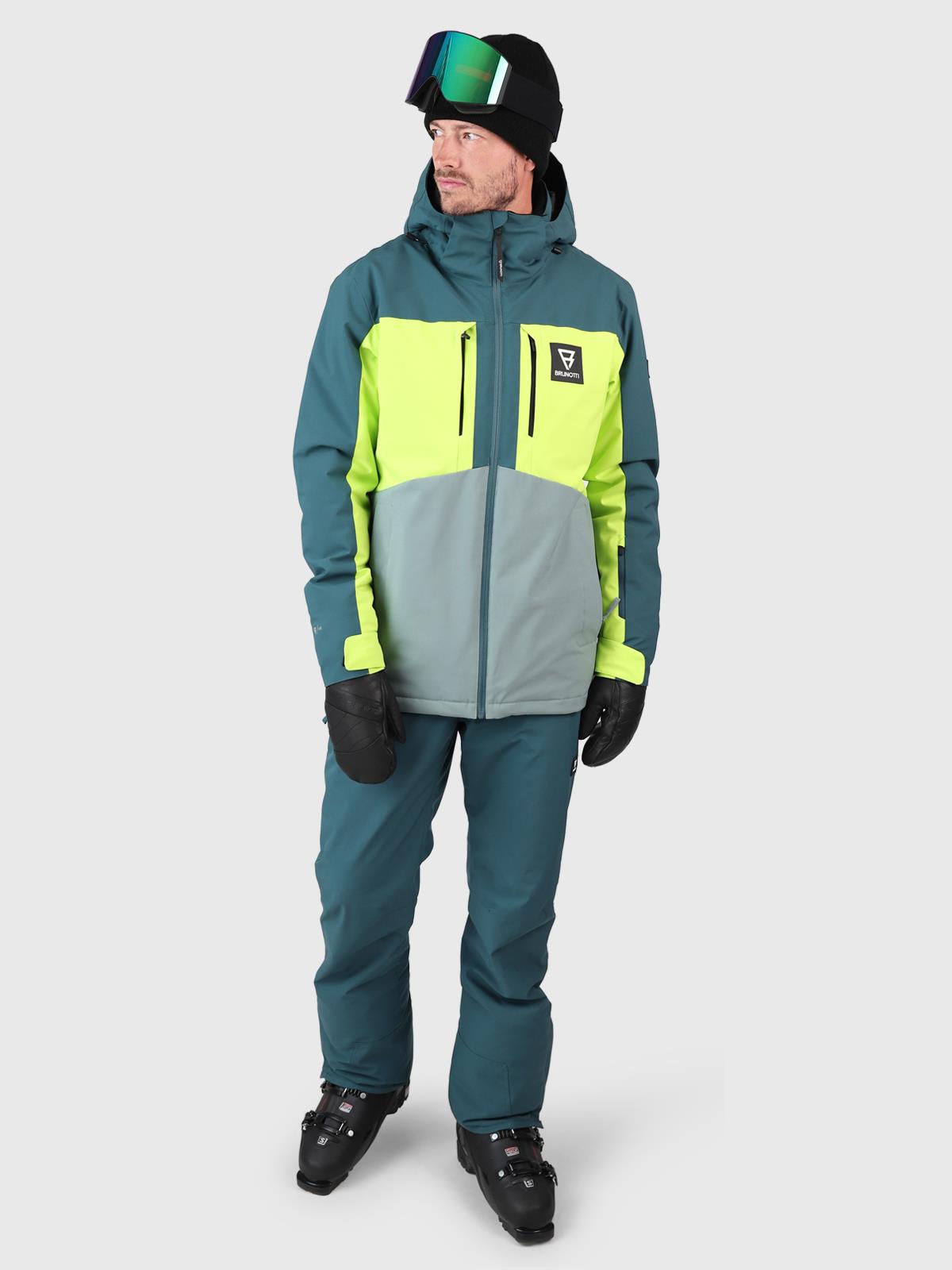 Brunotti Aratin Men Snow Jacket, M, Fuel Green 