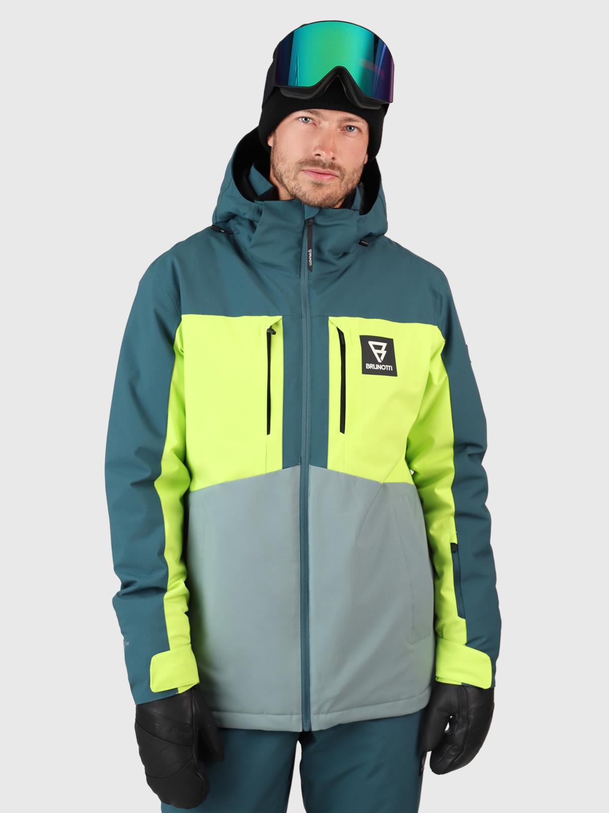 Brunotti Aratin Men Snow Jacket, M, Fuel Green 