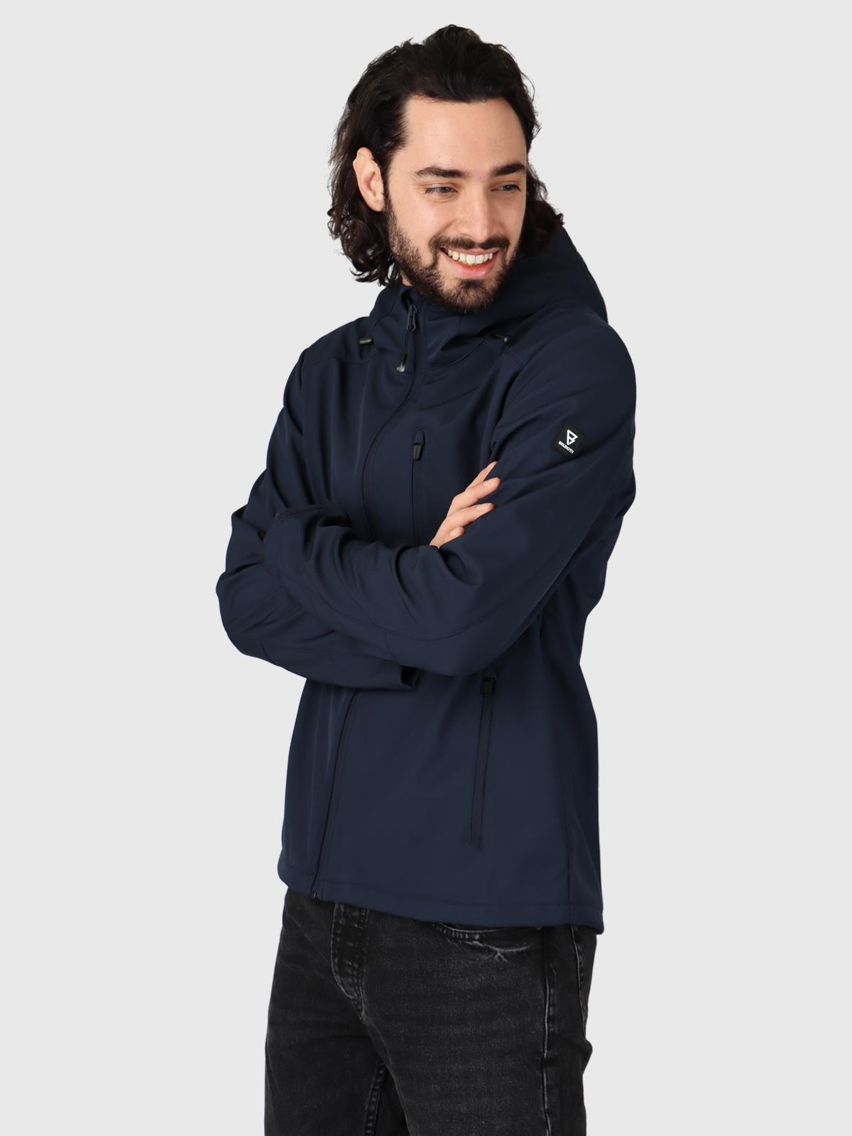 Brunotti Mib Men Softshell Jacket, L, Navy