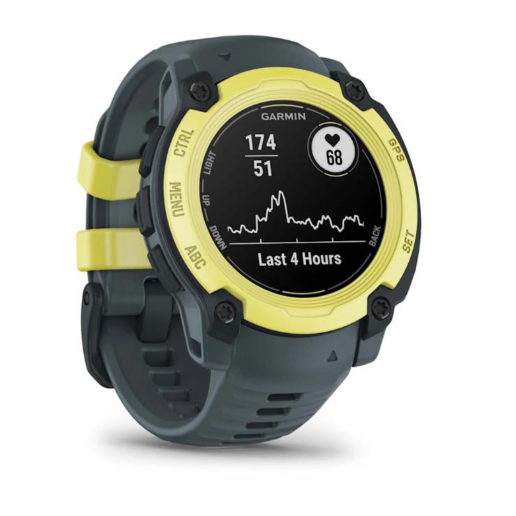 Garmin Instinct E nutikell, 40 mm, Electric Lime, Twilight rihmaga