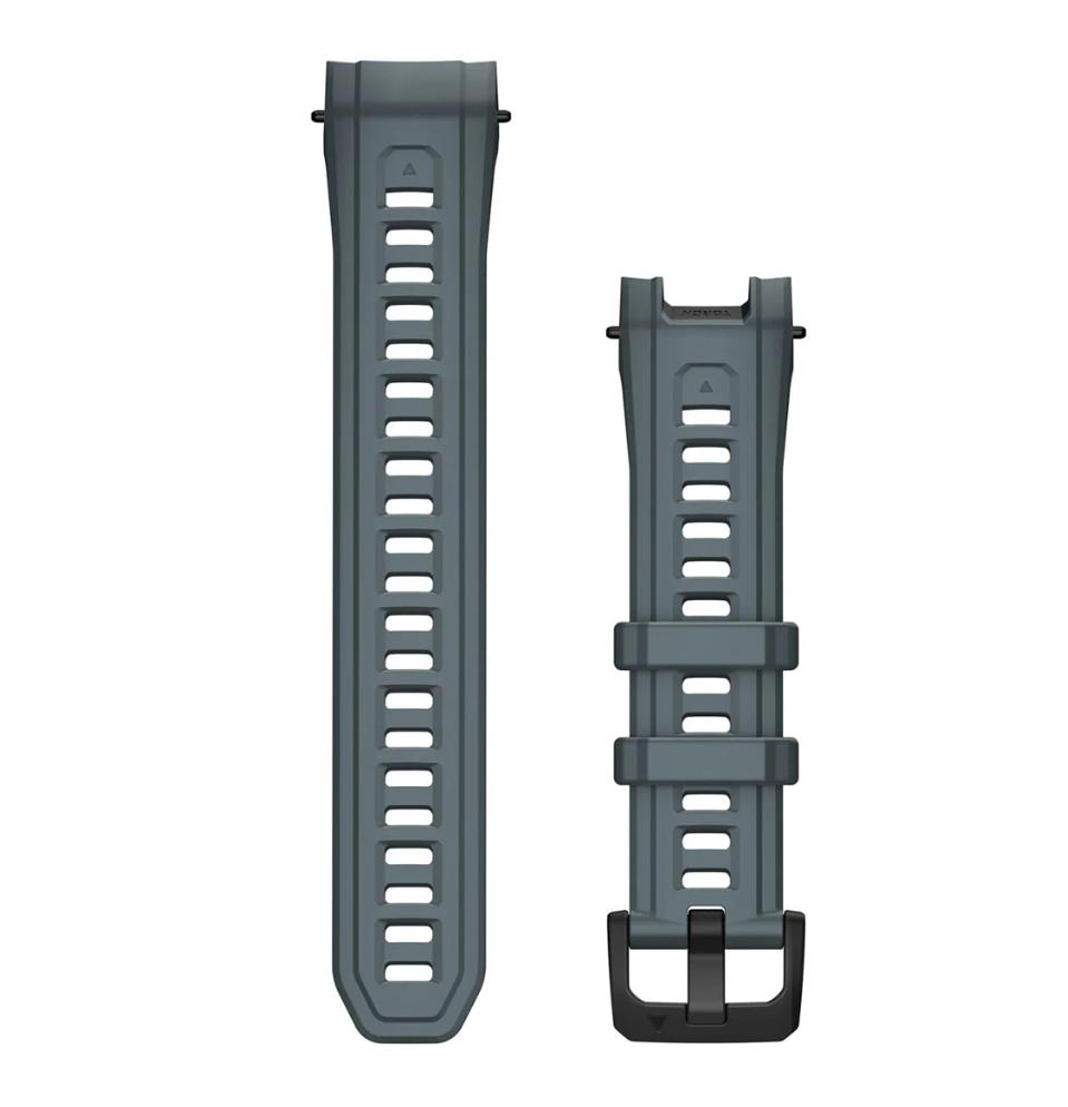 22 mm Watch Bands (Instinct E – 45 mm), Charcoal Silicone