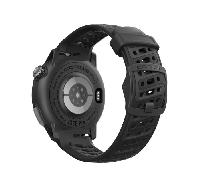 COROS PACE Pro GPS sporta pulkstenis, Melns