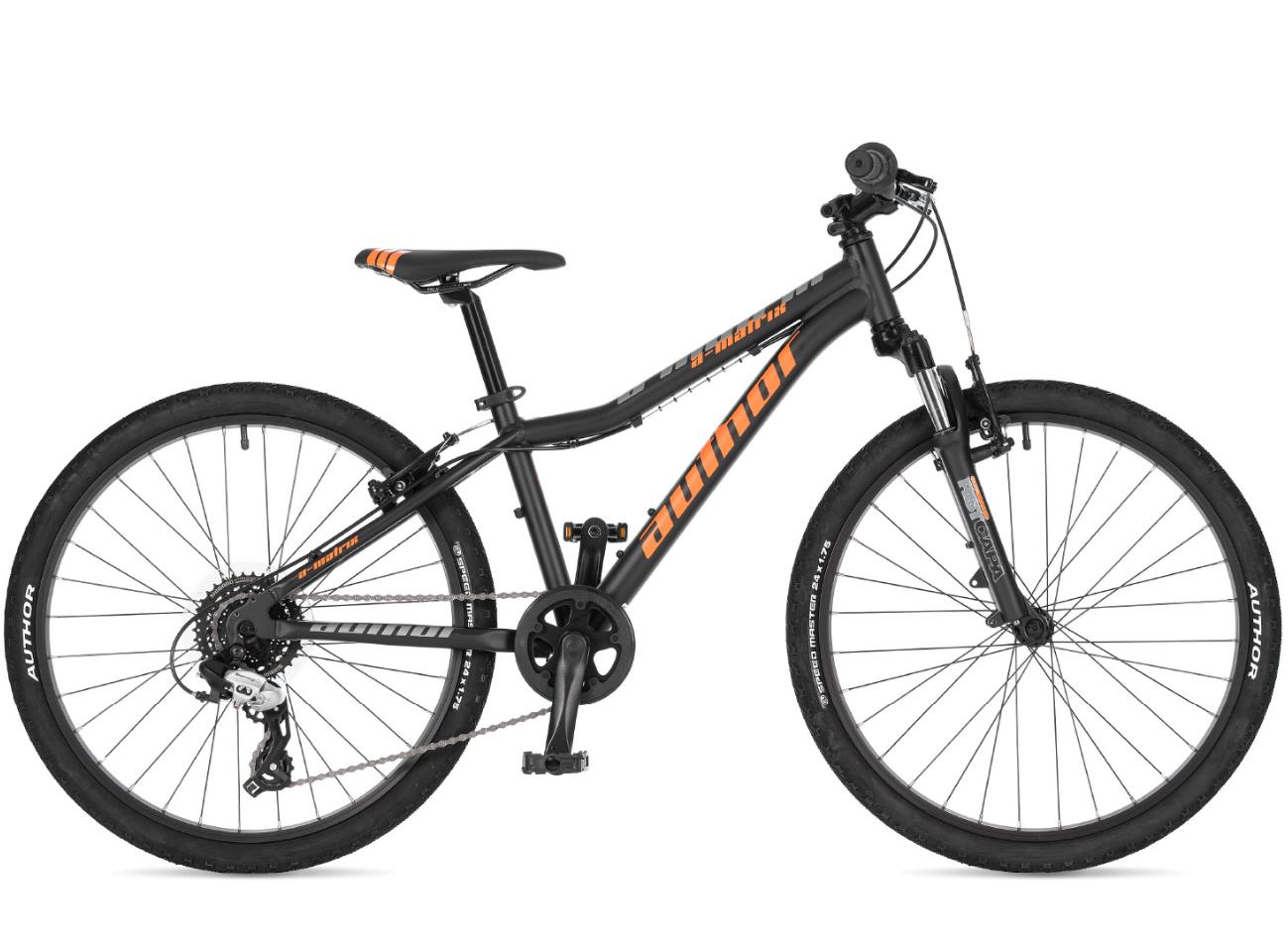 Author A-Matrix velosipēds, 24'', Phantom Black matte/Black matte