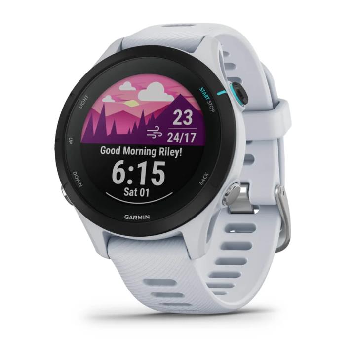 DEMO Garmin Forerunner 255S Music, WiFi, GPS, EU/PAC, Whitestone