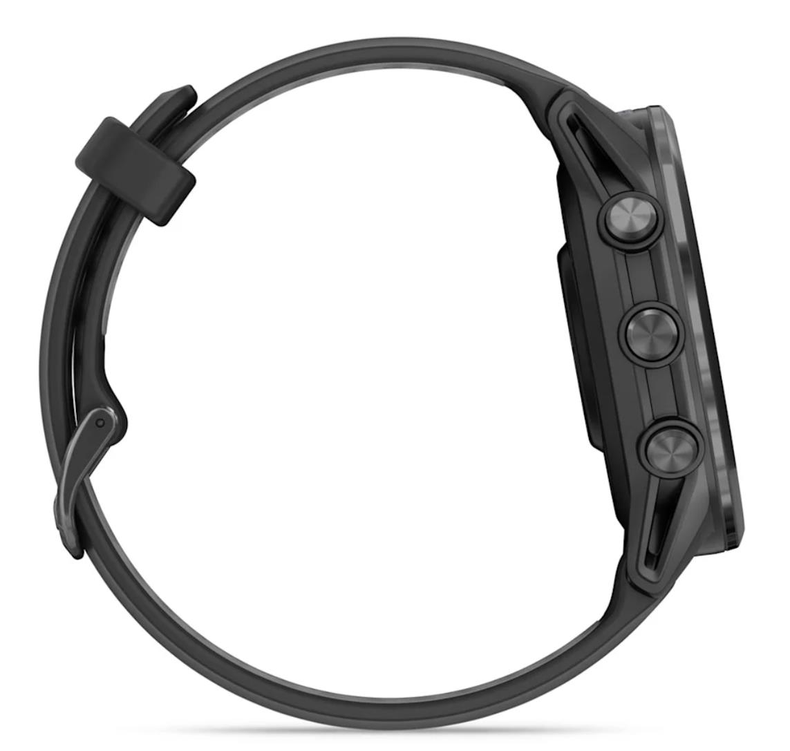 Garmin Forerunner 970 smartwatch, titanium gray