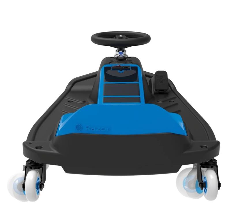 Razor Crazy Cart Shift elektrinis drifto kartingas, Mėlynas, 12V