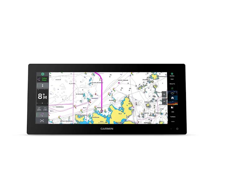 Garmin GPSMAP 1523xsv SideVü, ClearVü и традиционный CHIRP сонар с базовой картой мира