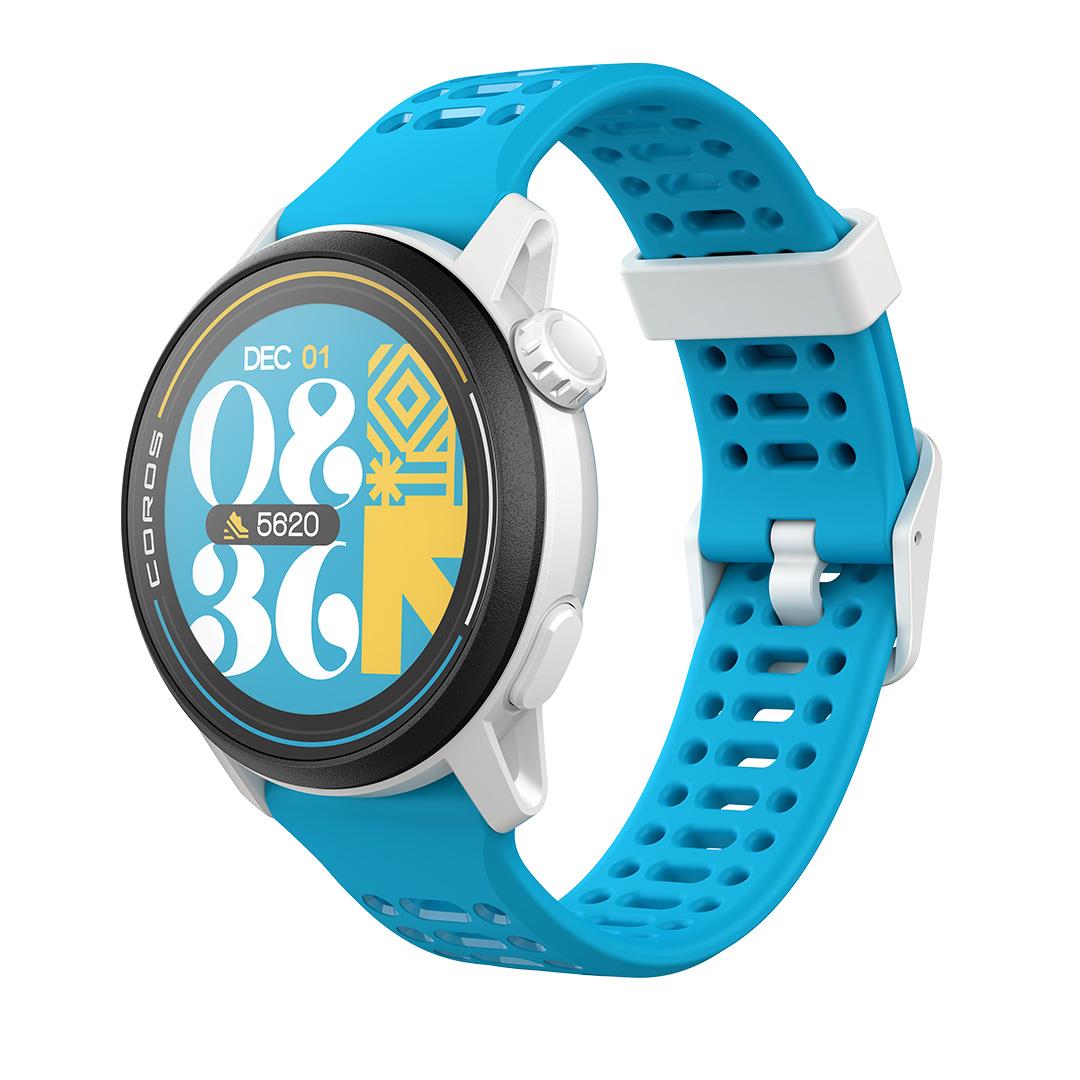 Спортивные часы COROS PACE 3 GPS, издание Valencia с силиконовым ремешком