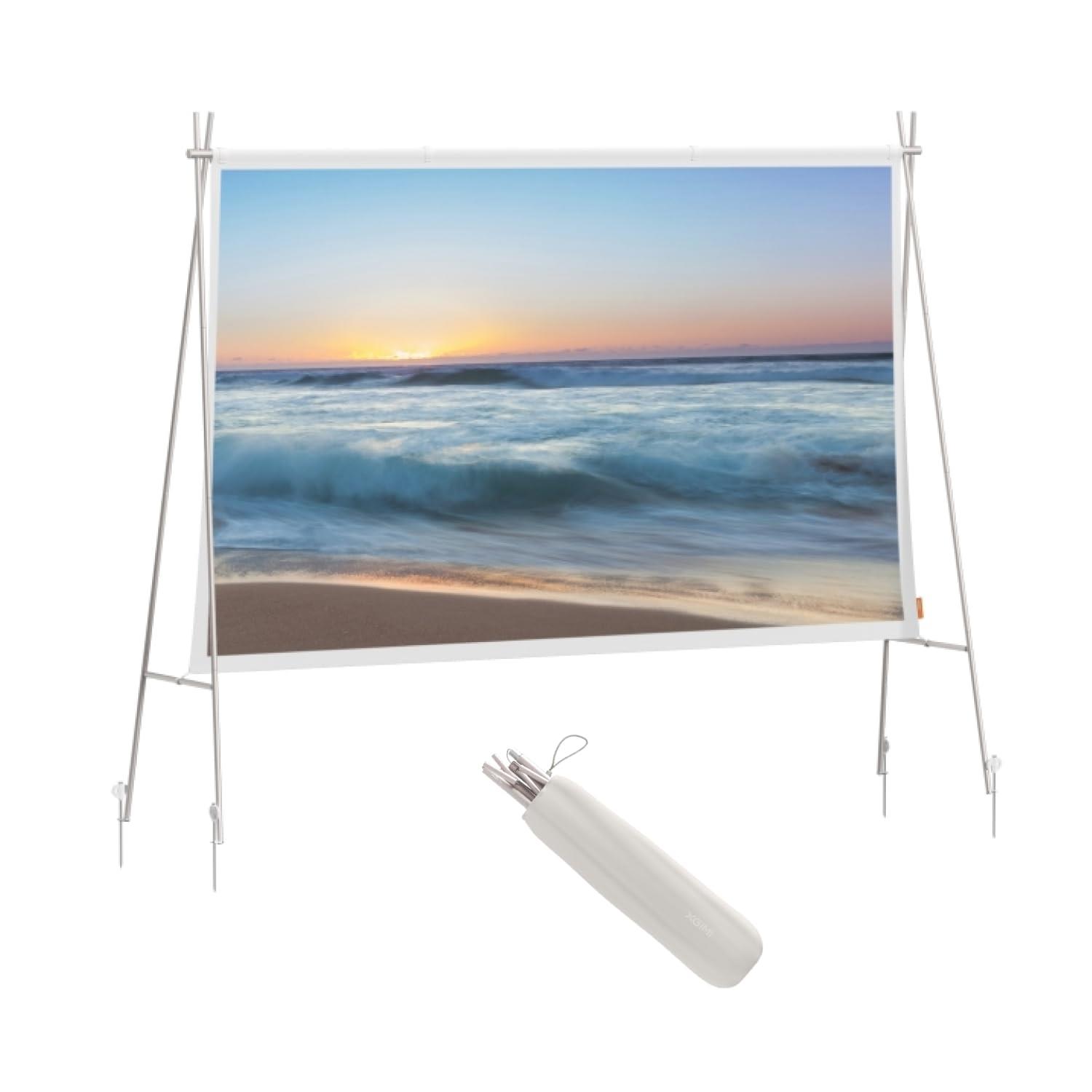 Xgimi portable outdoor screen