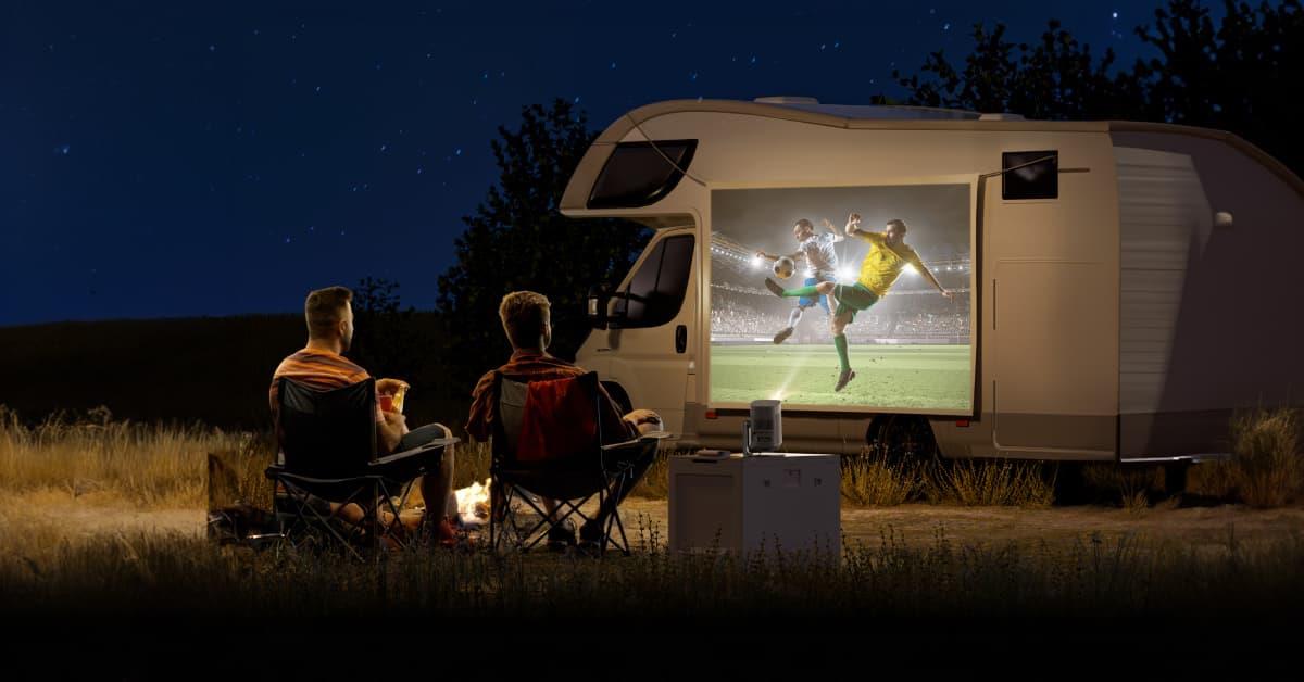 Xgimi portable outdoor screen