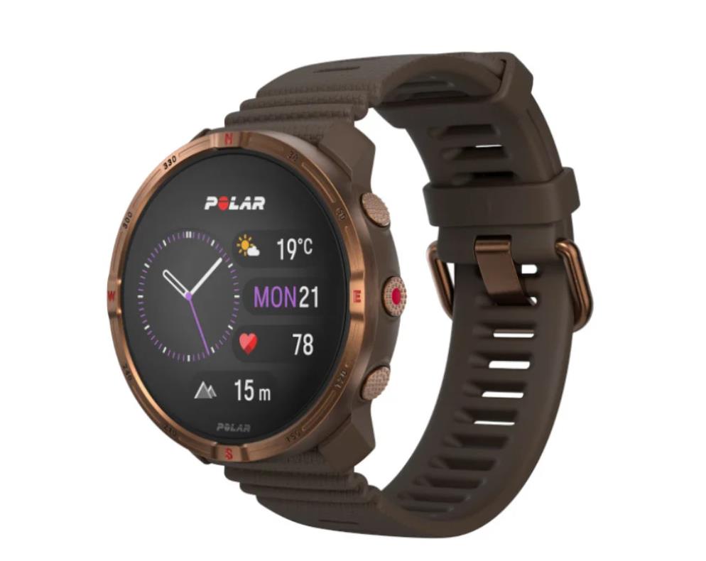 POLAR Grit X2 smartwatch, brown, S-L