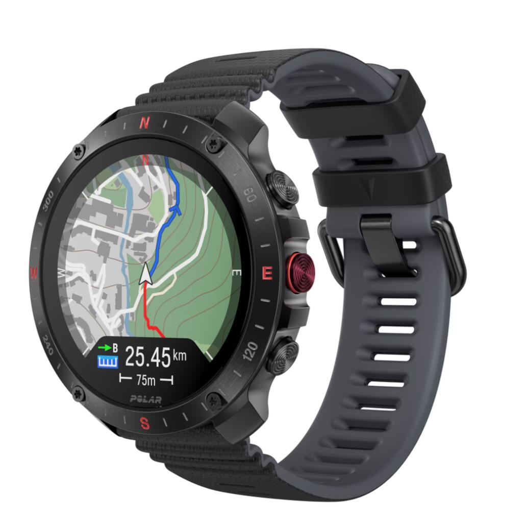 POLAR GRIT X2 smartwatch, Black, S-L