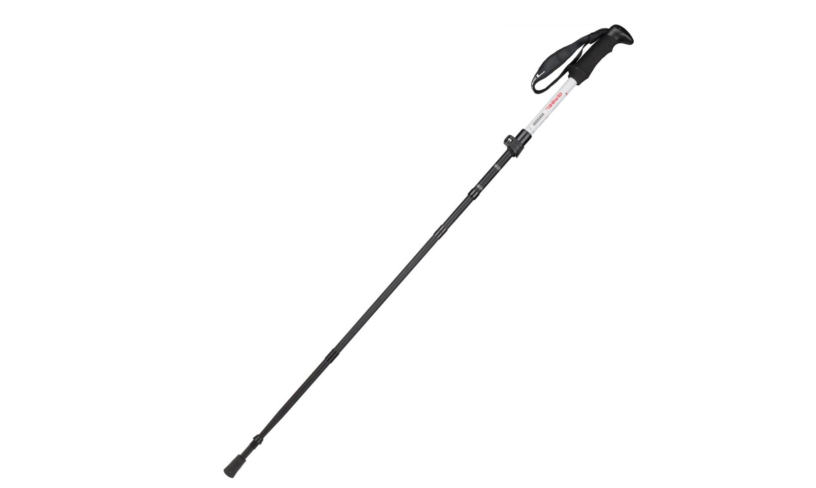 Gabel XTR ALU EF Kokkupandavad matkakepid 110-130cm, Must