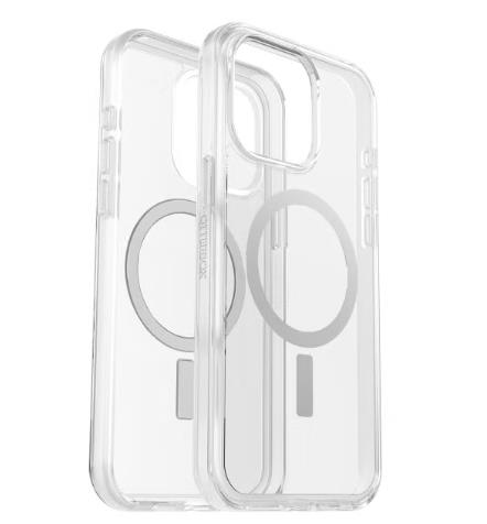 OtterBox Symmetry vāciņš, MagSafe, Apple iPhone 15 Plus, iPhone 14 Plus, caurspīdīgs