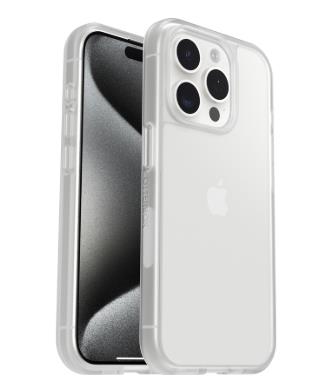 OtterBox React Case, Apple iPhone 15 Pro, clear