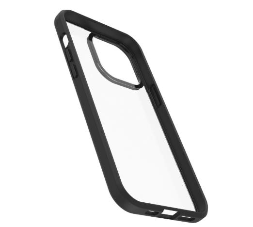 OtterBox React Case, Apple iPhone 15 Pro, Clear/Black