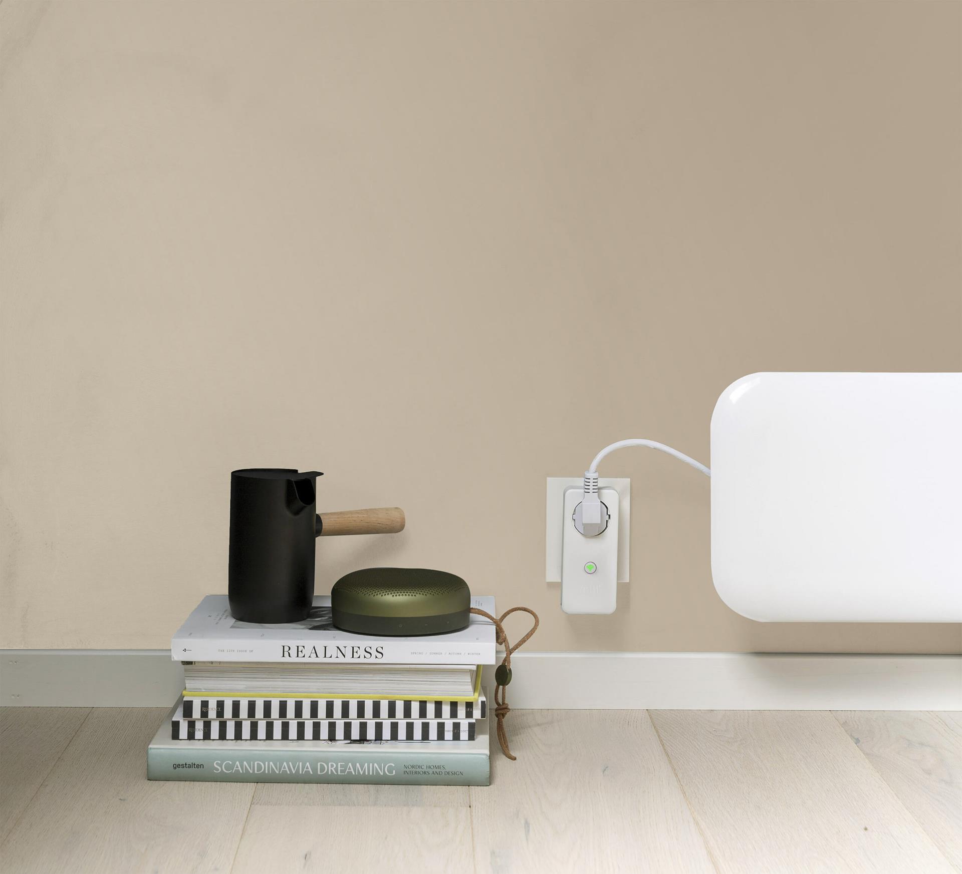 MILL TERMOSTATE WIFI3 розетка, Bluetooth, белый