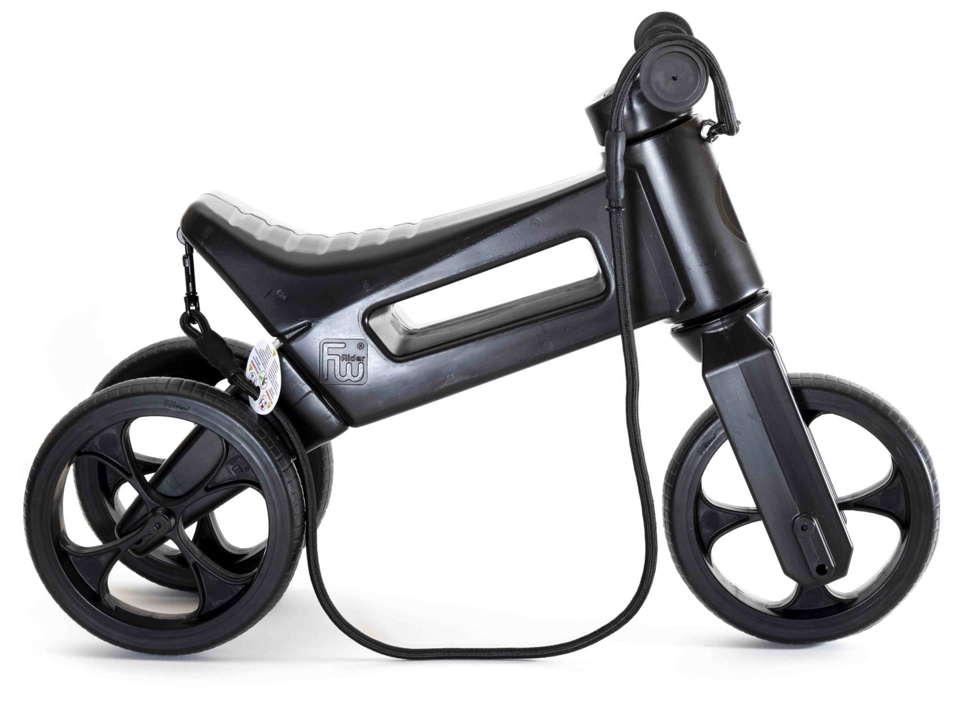 FUNNY WHEELS Rider Super Sport bike, ALL BLACK, SPECIAL EDITION
